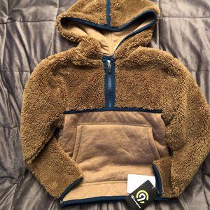 Boys sherpa fleece hoodie